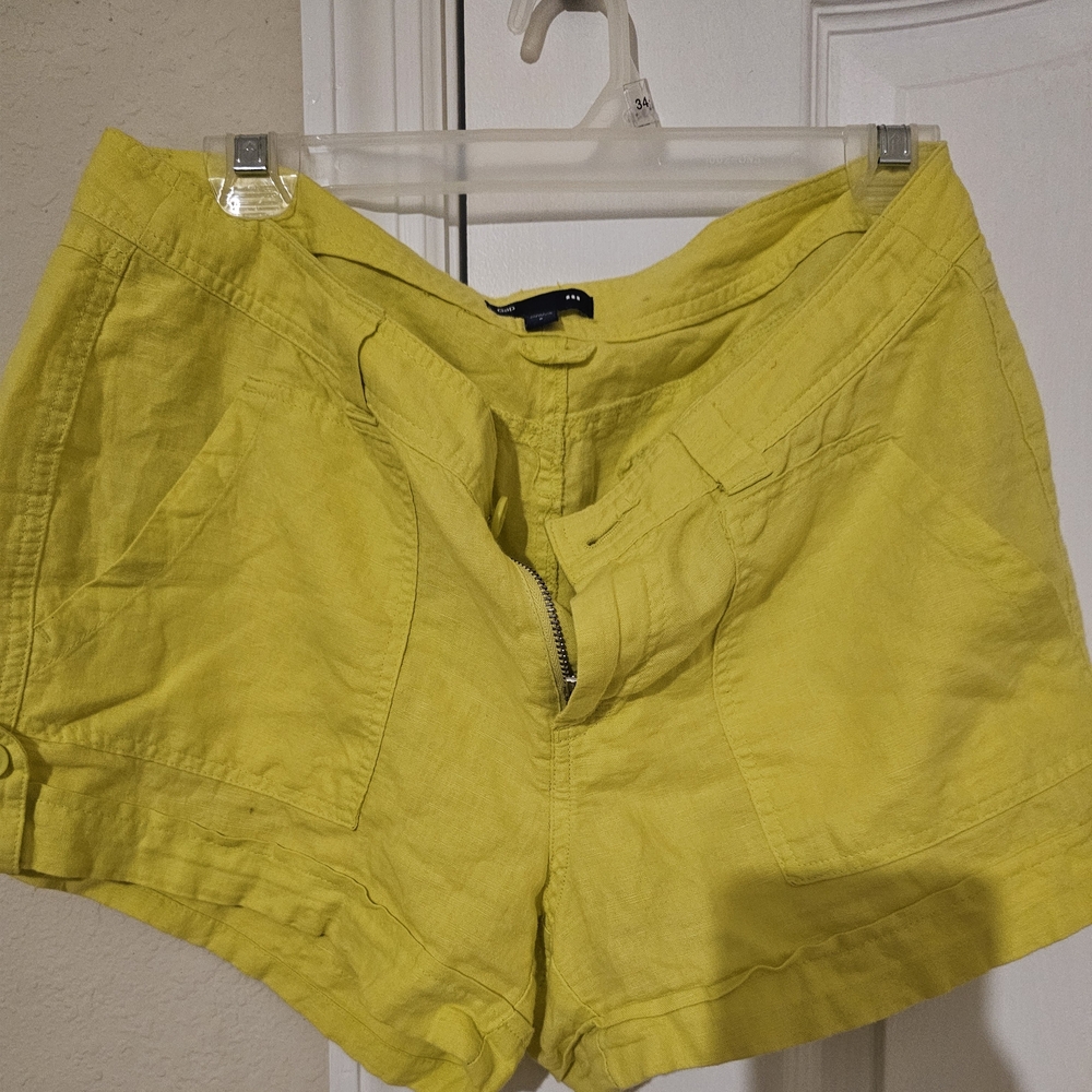 GAP Bright Yellow Women's Cargo Shorts